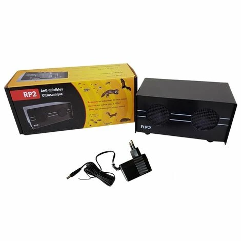 SATENCO RP1 + RP2 PACK ULTRASONS Anti Chauves Souris Insectes Rongeurs Cafards Araignées Tiques Puces – Image 5