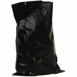 LOGO-BLANC Rouleau De 10 Sacs à Gravats 50L Noir 600x850 140µ - 991