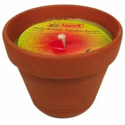 FAVORIT - Bougie Anti-moustique Dans Pot Terre Cuite