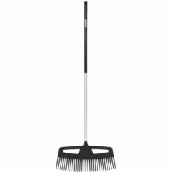 FISKARS® Fiskars Balai à  Feuilles XXL, Largeur 63 Cm, Manche En Aluminium Renforcé, Poignée SoftGrip™, Xact™, 1027036