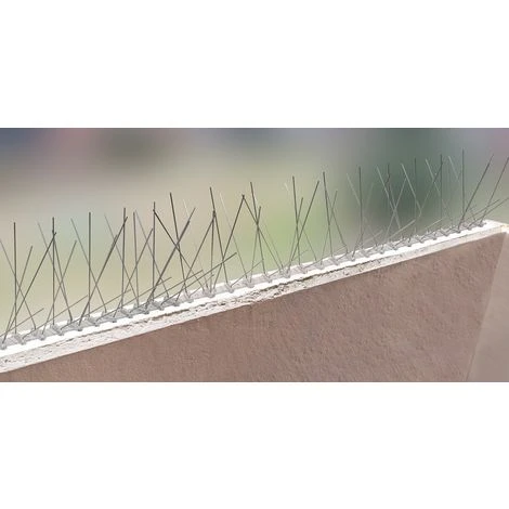 PESTSYSTEMS 5 Mètre Pics Anti Pigeons 2 Rangées En Polycarbonate - Solution De Qualité Pour Contrôle Des Oiseaux – Image 5