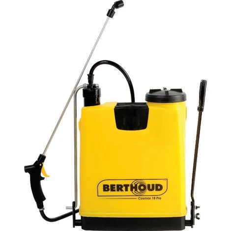Pulvériateur à Pression Entretenue Cosmos 18 Pro - BERTHOUD 102215 - Garantie 5 Ans - Jaune