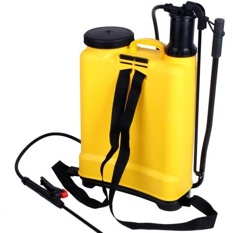 OOBEST Pulvérisateur De Jardin à Pression Pulvérisateur à Dos 16 Litres En Plastique - Jaune – Image 5