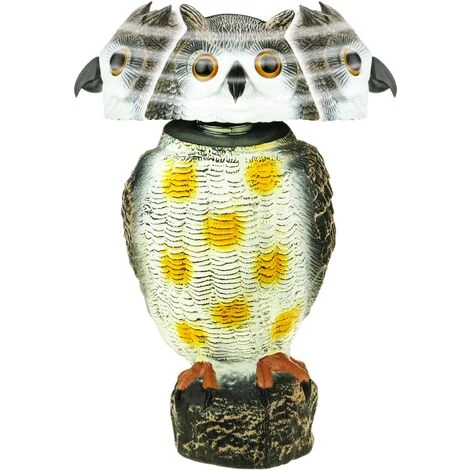 PrimeMatik - Hibou épouvantail Avec Yeux Réfléchissants 40cm Mâle – Image 3