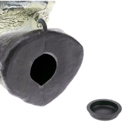 PrimeMatik - Hibou épouvantail Avec Yeux Réfléchissants 40cm Mâle – Image 5