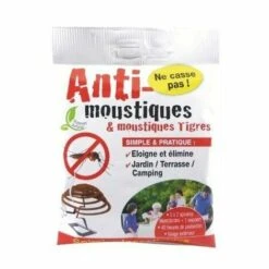 FLORENDI Spirale Anti-moustiques Et Mpoustiques Tigres 10 Pièces