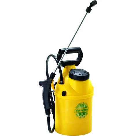 Pulvérisateur Floraly 5 Optima Soin Des Végétaux 5,2L - BERTHOUD 101450 - Garantie 5 Ans - Jaune