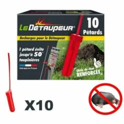 LE DETAUPEUR Recharge Petard Detaupeur X10 - Alu