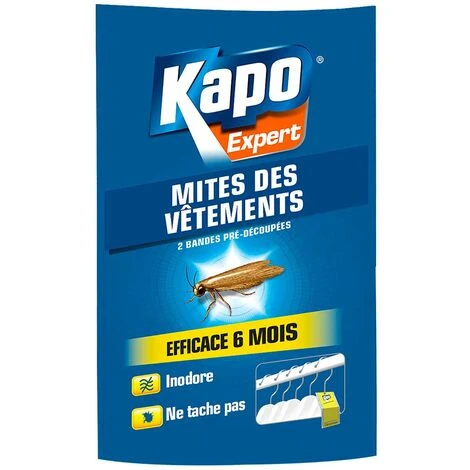 Papier Accordéon Contre Mites Des Vêtements X2 KAPO