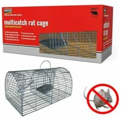 PESTSTOP Nasse Piege A Rat Multiprises - Alu