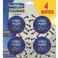 FERTILIGENE Fertiligène - Lot De 4 Boîtes Appât Anti-Fourmis