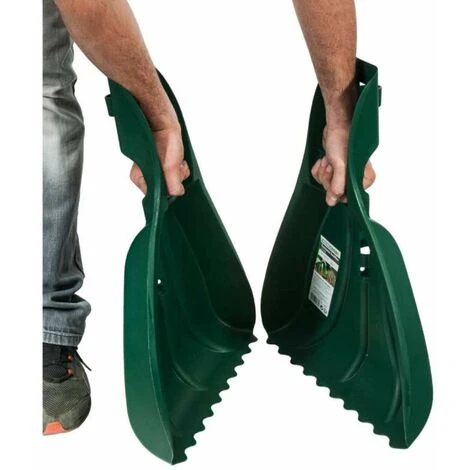 Lot De Deux Ramasses Feuilles à Main Avec Poignées Werkapro – Image 3