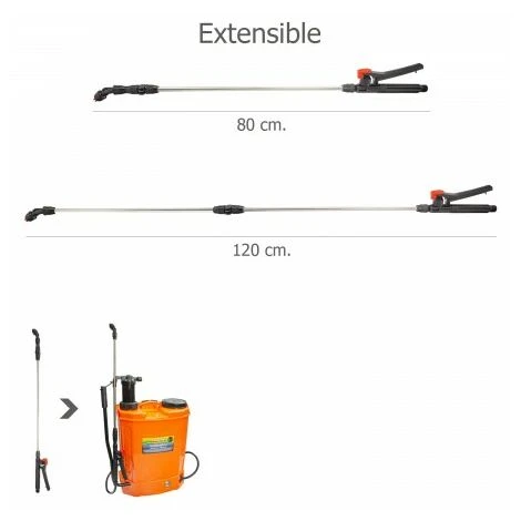 Lancio Estensibile Per La Macchina Di Solfatazione Alla Batteria Wolfpack (08052000) – Image 2