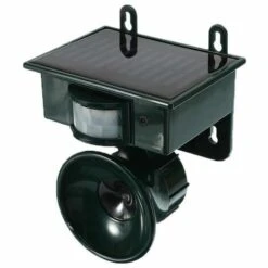 THSINDE Repulsif Ultrason , Pour Animaux Nuisibles Du Jardin Animaux Sauvages Anti Nuisible Rongeurs Taupes Chats Chiens Oiseaux Renard (avec Télécommande)