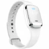 ASUPERMALL M20 3 En 1 Bracelet Anti-Moustique A Ultrasons Led Horloge Thermodetecteur Anti Moustique Parasite Insecte Anti-Insectes Bracelet Repulsif, Blanc