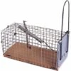 Caussade CASNASSB Nasse à Souris Socle Bois Et Grillage Ultra Resistant,Réutilisable | Intérieur Et Extérieur