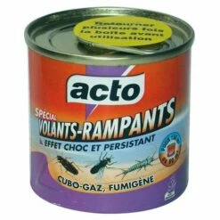 COMPAGNIE GENERALE INSECTICIDE ACTO CUBO GAZ PR.PUNAISE 150M3 CUBO6 (Vendu Par 1)