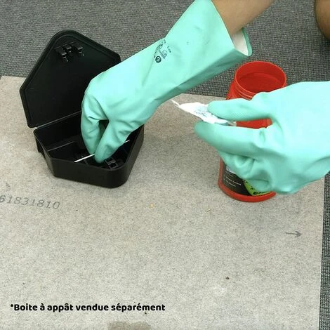 PROTECT EXPERT RACPAT520 Pates Pour Rats/Campagnols 52 Sachets | Hyper Appétent | Lieux Secs Et Humides – Image 3