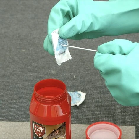 PROTECT EXPERT RACPAT520 Pates Pour Rats/Campagnols 52 Sachets | Hyper Appétent | Lieux Secs Et Humides – Image 4