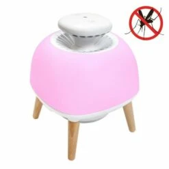 Lampe Aspirante LED Piège à Moustique - MosquiLED - DeliTech® - Rose