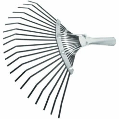 SIBRTECH - Râteau à Feuilles - 20 Dents - Sans Manche