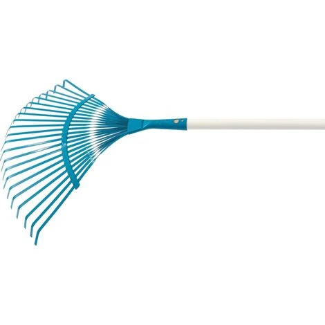 PALISAD LUXE - Râteau à Feuilles En Acier - 22 Dents - Manche Laqué