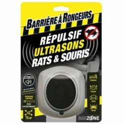 BARRIÈRE À RONGEUR - Répulsif Ultrasons Rats Souris /nc