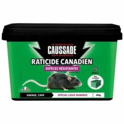 CAUSSADE - Raticide Canadien Espèces Résistantes 300g/nc