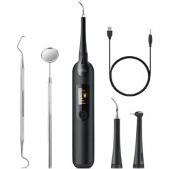 THSINDE Detartreur Dentaire, Hygiène Dentaire 5 En 1 Kits Dentaires, Anti Tartre Dentaire, Blanchiment Des Dents , USB Rechargeable
