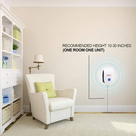 SUPERMARKET Ultrason Souris Et Rats, Anti Araignee,Répulsif Anti Rongeurs,Répulsif Antiparasitaire à Ultrasons, Répulsif Moustique Ultrason Haute Puissance, Anti Coquerelle,Mouches,Moustique,Cafards, 4pcs,Superma – Image 5