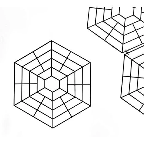 LONGZIMING Grilles De Protection Pour étang I Protection Bassin Extérieur Contre Les Oiseaux I Protection Des Poissons I Par Grilles 26,5 × 31,5 × 0,3 Cm - Lot De 20 Grilles – Image 3