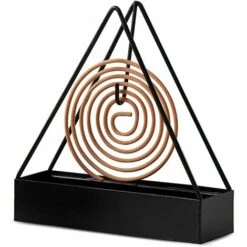 TANABATA Support De Bobine De Moustique, Porte Spirale Anti-Moustique, Cadre De Bobine De Moustique De Fer, Porte-encens Domestique Pour Patio Extérieur à La Maison