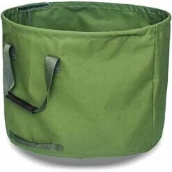 SUPERMARKET Sac à Déchets De Jardin Extra Large Yard, Pelouse De 32 Gallons Et Sac De Rangement Réutilisable Pour Feuilles Avec Deux Poignées ,Superma,Vert,1 Pièce