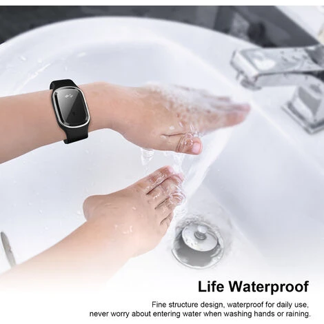 LIFCAUSAL Bracelet Anti-moustique Portable Anti-moustique Montre-bracelet Anti-moustiques Bracelet Anti-moustiques Pour Enfants Adultes, Blanc – Image 5