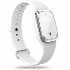 ELLE Bracelet Anti-moustique Intelligent à Ultrasons De Charge USB/montre Anti-moustique étanche/électronique (blanc * 1 Pièces)