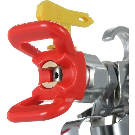 HAPPYSHOPPING Accessoires De Buse De Pistolet Resistant A L'usure De Buse De Pulverisateur Sans Air Haute Pression Electrique, Modele 517 Jaune – Image 5