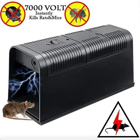 GRID COOL Piège à Souris Professionnel -utilisé Pour Capturer Des Souris Intérieures Et Extérieures, Des Rats, Des Insectes Nuisibles,contrôle Des Pièges Electronique Professionnels Pour Les Rongeurs