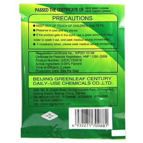 ILOVEMILAN 50 Paquets De Poudre De Feuille Verte Cafard Tueur Appât Répulsif Tuant Piège Antiparasitaire – Image 3