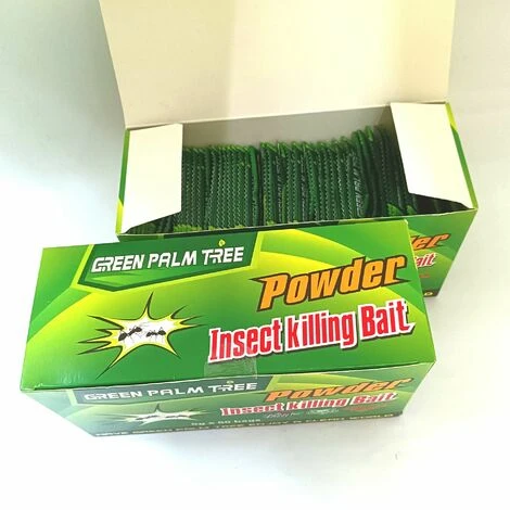 ILOVEMILAN 50 Paquets De Poudre De Feuille Verte Cafard Tueur Appât Répulsif Tuant Piège Antiparasitaire – Image 5