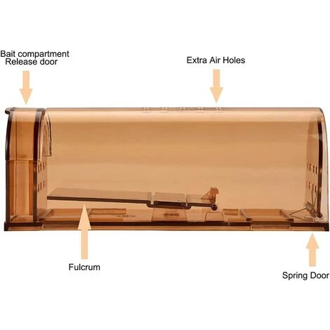 RHAFAYRE Piége é Souris Vivante Sans Cruauté - Ultrasensible - Facile é Utiliser - Pour Les Animaux Domestiques Et Les Enfants - Réutilisable – Image 2