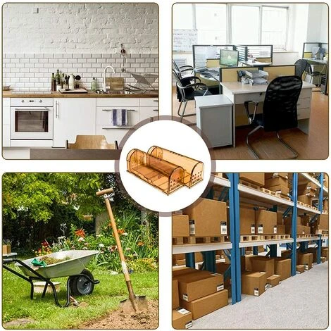 RHAFAYRE Piége é Souris Vivante Sans Cruauté - Ultrasensible - Facile é Utiliser - Pour Les Animaux Domestiques Et Les Enfants - Réutilisable – Image 4