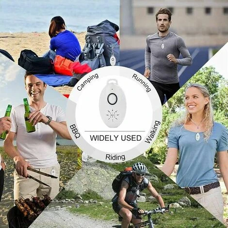 WIAN 2 Répulsif à Ultrasons Contre Les Moustiques Répulsif Contre Les Moustiques électriques Tueur De Rongeurs Portable Extérieur Et Intérieur Insecticide Mouches, Fourmis, Cafards, Araignées – Image 3