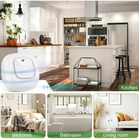 NAXUNNN Lot De 2 Prises Anti-moustiques à Ultrasons Sans Odeur Et Non Toxique, Anti-moustiques, Insectes Rongeurs, Fourmis, Souris, Grattoirs, Araignées Blanc. – Image 4