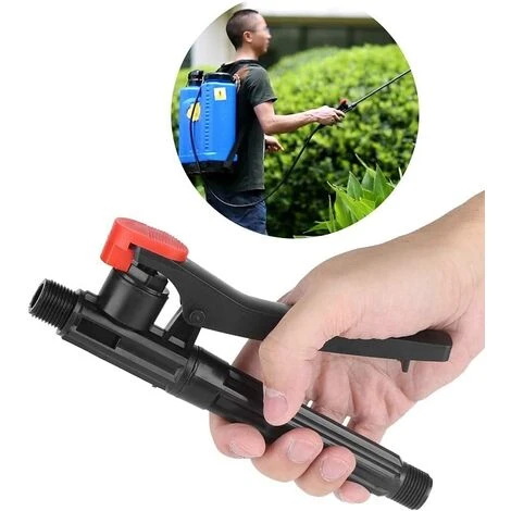 LITZEE Poignée De Pulvérisateur De Gâchette, Poignée De Pistolet De Pulvérisation Pour Le Pulvérisateur De Lance Jardin Tuyau Pulvérisateur Assemblée Accessoire Pour Jardin Mauvaises Herbes Arrosage â Image 3