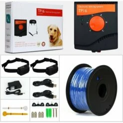 THSINDE Clôture électronique Sans Fil Entraîneur De Chien Bark Stop Entraîneur Sans Fil TP16 Nouveau Dresseur D'animaux TP16