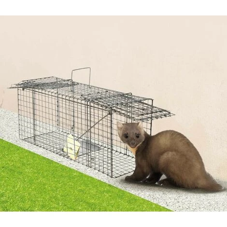 TERRE JARDIN Cage à Nuisibles Double Entrée Petit Modèle – Image 3