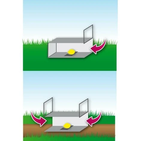 TERRE JARDIN Cage à Nuisibles Double Entrée Petit Modèle – Image 5